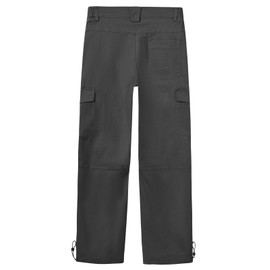 BGOWATU Women's Hiking Cargo Pants Joggers Stretch Outdoor Casual Travel Sweatpants with 6 Pockets Dark Grey M