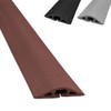 Electriduct D-2 Rubber Duct Cord Cover - 5 Feet Brown