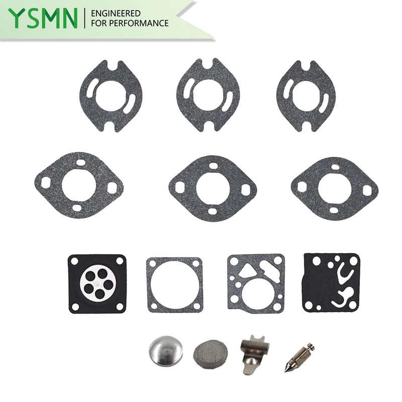 YSMN RK21 Carburetor Repair Kit Replacement for Tillotson TC200 &