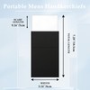 LHXzizizi Pre-folded Suit Pocket Squares for Men, Solid Color Mens
