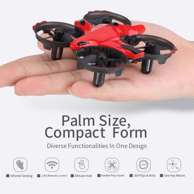 JJRC H56 Mini Pocket RC Drone 2.4Ghz Infrared Gesture Induction