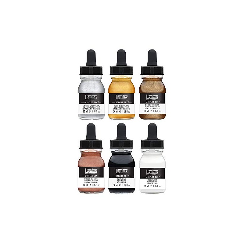Liquitex Professional tinta acrílica. Metalics Set, varios colores, juego de