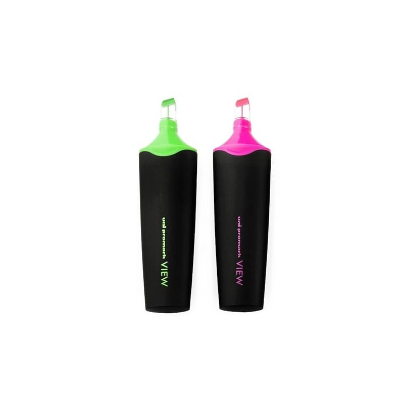 uni-ball - USP-200 Promark View Highlighter Pens - 5mm Chisel
