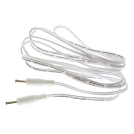 Lightkiwi P7824 6ft Interconnect Cable for Modular LED Under Cabinet Lighting (White)