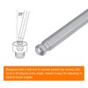 sourcing map 2pcs Ball Head Hex Screwdriver 2mm x 110mm