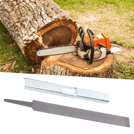 2pcs Universal Chainsaw Sharpening Tool Kit, Chainsaw Depth Gauge Flat File Set for Wood and Metalwork