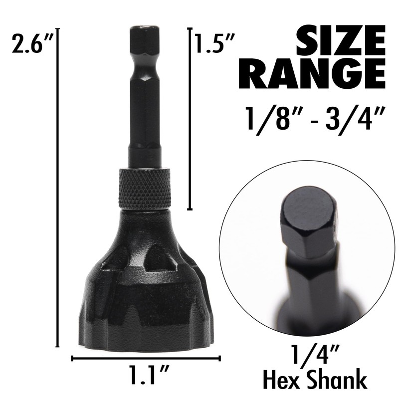 Deburring External Chamfer Tool, with Tungsten Carbide Blade, Deburring Chamfering