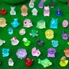 210pcs Mini Resin Animals Glow in The Dark, Luminous Tiny