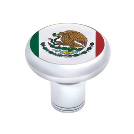 UNITED PACIFIC 23768 Air Brake Valve Control Knob, Deluxe, Mexico Flag
