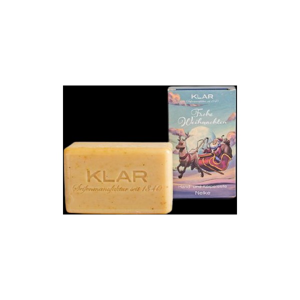 KLAR "Merry Christmas" Christmas Soap, Cloves