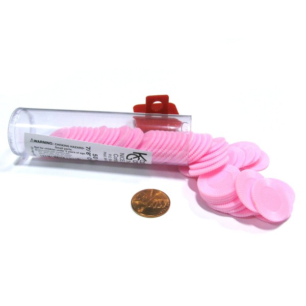 Koplow Games Pink Mini Poker Chip 7/8in Tube of 50ea