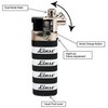 5 Pack of Linse Dual Mode Pipe & Cigar Lighters