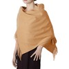 MODOCER Women's Wool Shawl Scarf Pashmina Wrap Shawls Thick Soft