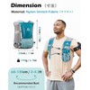 TRIWONDER Hydration Pack Backpack 5/5.5L Hydration Running Vest for Cycling,
