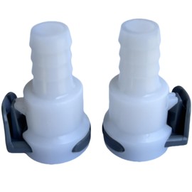 ATEVtaa Fits Air Hose Quick-Connect Female Connector Replacement Part for Sleep Number Bed F-236 (for Beds with 3/8" Inside Diameter Hoses) 2 Pack