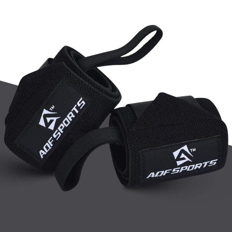AQF 18” Wrist Wraps Supports Heavy Duty Weightlifting Gym Training