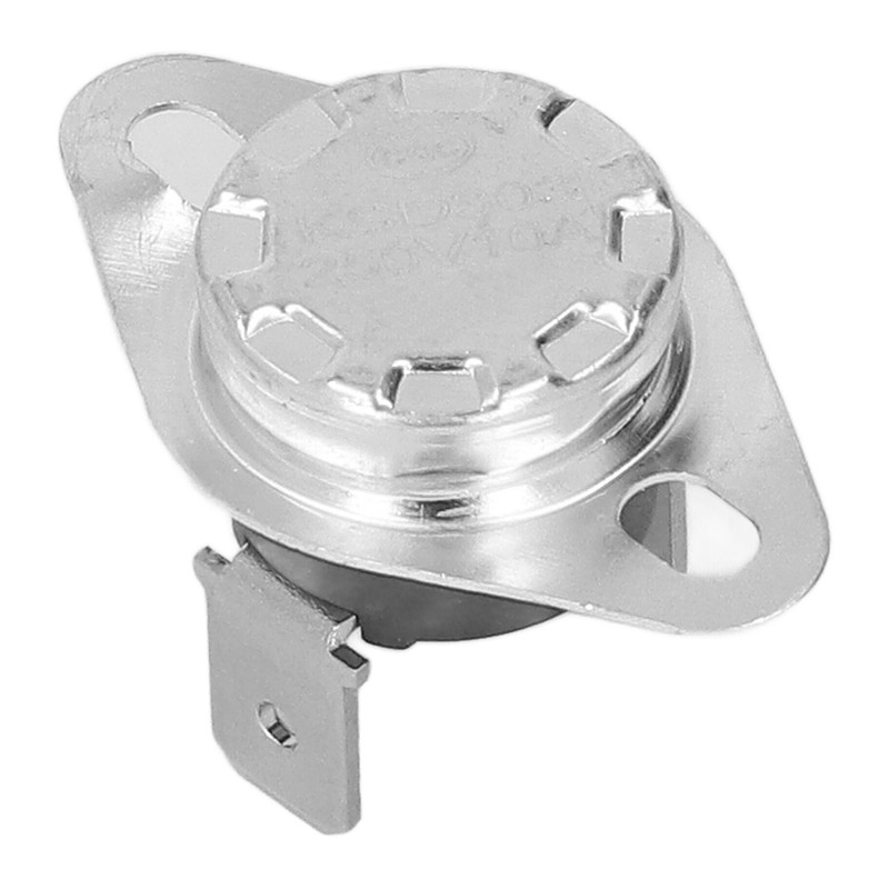10Pcs Thermostat Thermal Switch Manual Hand Reset Bimetallic Chip Temperature