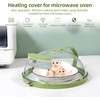 Microwave Splatter Cover for Food - Clear Microwave Splash Guard
