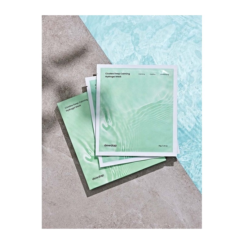 Cicati Deep Calming Hydrogel Mask 35g x 4ea / 시카티