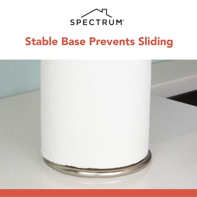 Spectrum 41078 Diversifies Designs Paper Towel Holder, 2 Ounce, 1