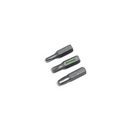 Barnwell Set of 3 Security Tamperproof Clutch Head Screwdriver Bits 4mm, 5mm, 6mm Bowtie