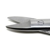 Crown Scissors Straight Cutting End Dental Orthodontics Surgical Stainless Steel