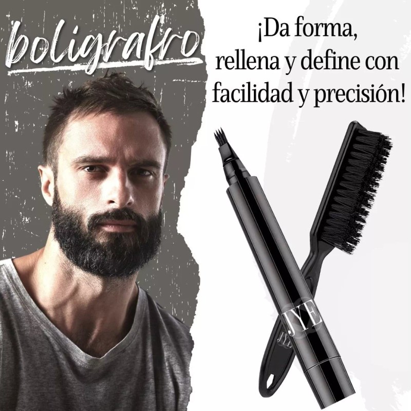 JYE Kit Boligrafo Y Rastrillo Bamboo Jye Original Cabello Barba
