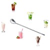 Mixing Long Spoon, Stainless Steel Mixing Spoon, 12inch Stirring Bar,