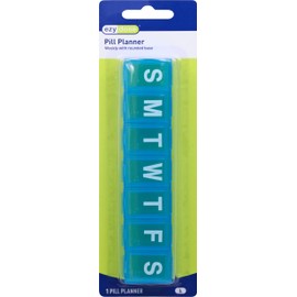 Ezy Dose Contoured Pill Reminder - 1 ea. #67420, Pack of 2