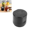 Electric Mason Jar Vacuum Sealer Kit with 10 Jar Lids