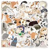 50 Pcs Cute Cat Stickers Set – Adorable Cat Illustrations