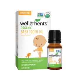 Baby, Tooth Oil, 0.5 fl oz (15 ml) - Wellements