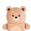 LEGAMI - Super Soft Teddy Bear Pencil Case, Soft Pencil