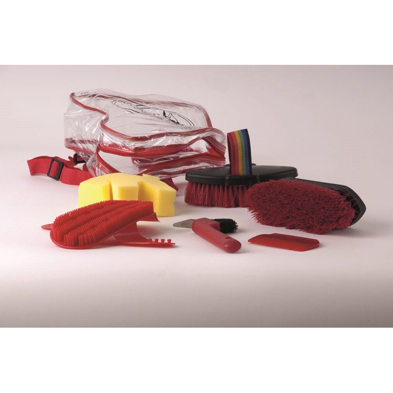 Shorefields Harlequin Junior Horse Grooming Kit With Back Pack &