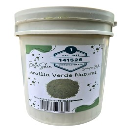 Arcilla Verde Natural Mascarillas Kilogramos Tipo Piel Acneica