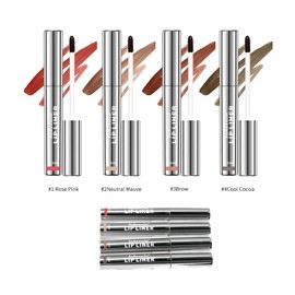 Long-Lasting Peel-Off Lip Liner Stain, 4 Counts/set Transfer-proof Lipliner Lip Stain, All Day & Night Water Resistant and Smudge Resistant Matte Lip Liner, Cosmetic Makeup Tool for Women & Girls Gel Eyeliner,Mother's Day Gift