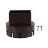 Rain Gutter Downspout Adapter, Plastic Drain Downspout Extender Connector Flexible