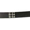 sourcing map B-54 V-Belt 54 Inch Pitch Length, B-Section Rubber