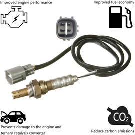 YWIM 4 Wire Downstream Oxygen Sensor Replacement for Toyota 2006 2005 2004 2003 Camry 2.4L, 2005-2000 Mr2 Spyder 1.8L, for Lexus Gs300 Sc400 Ls400 Post O2 Sensor 234-4603
