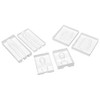 PME People Mould - Lady, Set of 6 Pieces, White,