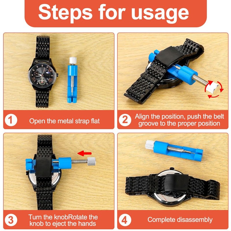 COYUN Watch Band Link Pin Remover Repair Tool Kit Watchmaker