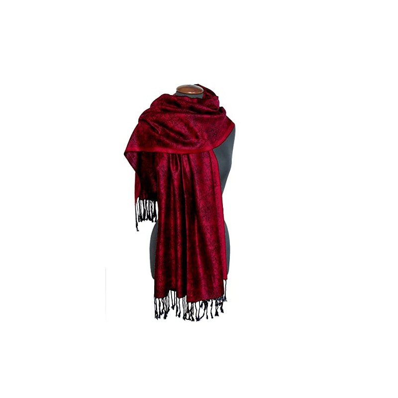 Nella-Mode Elegant & Elegant Scarf Stole Floral Pattern Many Colours,