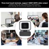 USB Webcam 1080p 30fps 360° Rotation HD USB Camera with