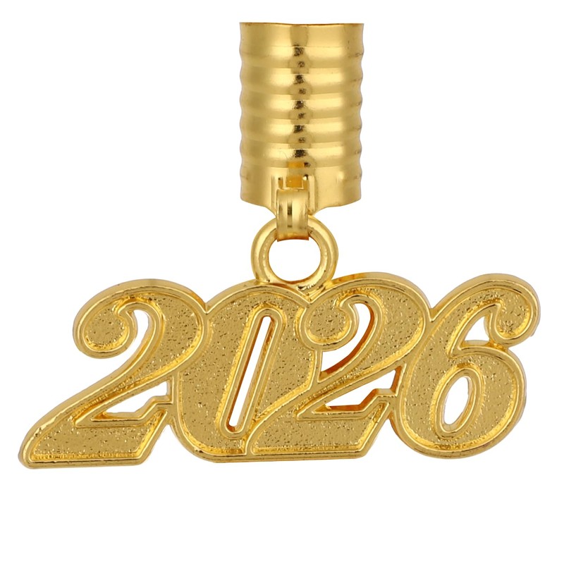 Newrara Graduation Tassel with Current Year Charm, 9 inch