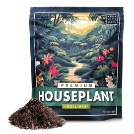 Premium Houseplant Soil Mix for Indoor & Outdoor Plants - Potting Soil for Monstera, Pothos, Snake Plants & More - Organic Blend for Thriving Plant Growth -Potting Soil Indoor Plants Indoor Plant Soil
