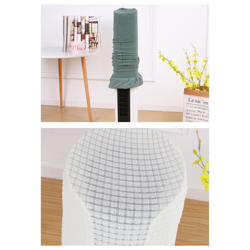 Bule Maple Fan Cover Storage Cover Dust Proof Fan Cover