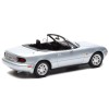 1991 Mazda MX-5 Convertible Silver Metallic 1/18 Diecast Model Car