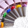 MagiBling 16mm 5 in 1 Tapered Barrel Nail Drill Bits,