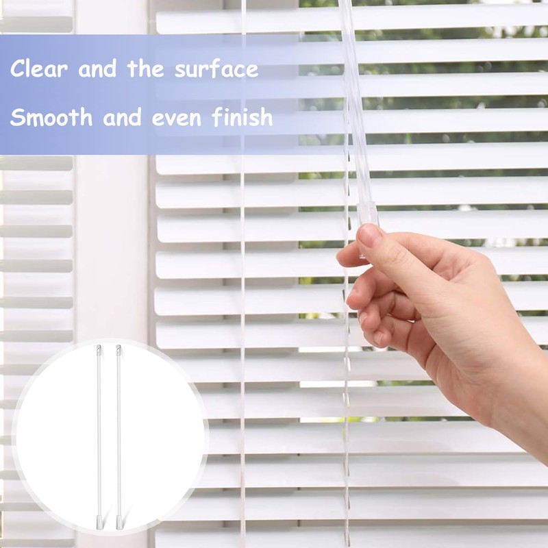 Blind Wand for Window Blind,2pcs 12in Replacement Control Wand Tilter