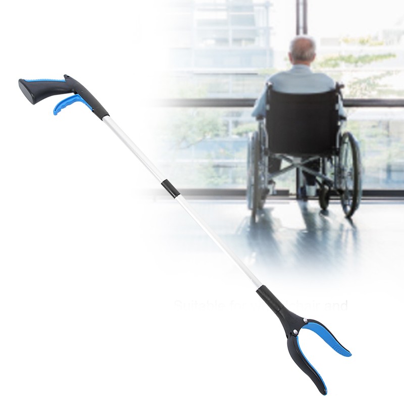 Disabled Elderly Grabber Reacher Foldable Garbage Trash Picker Reaching Assist